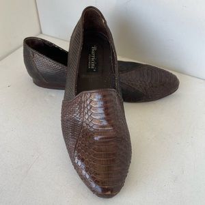 Barricini Footwear Snake Skin